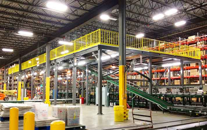 space aid mezzanine floor csg b Locations