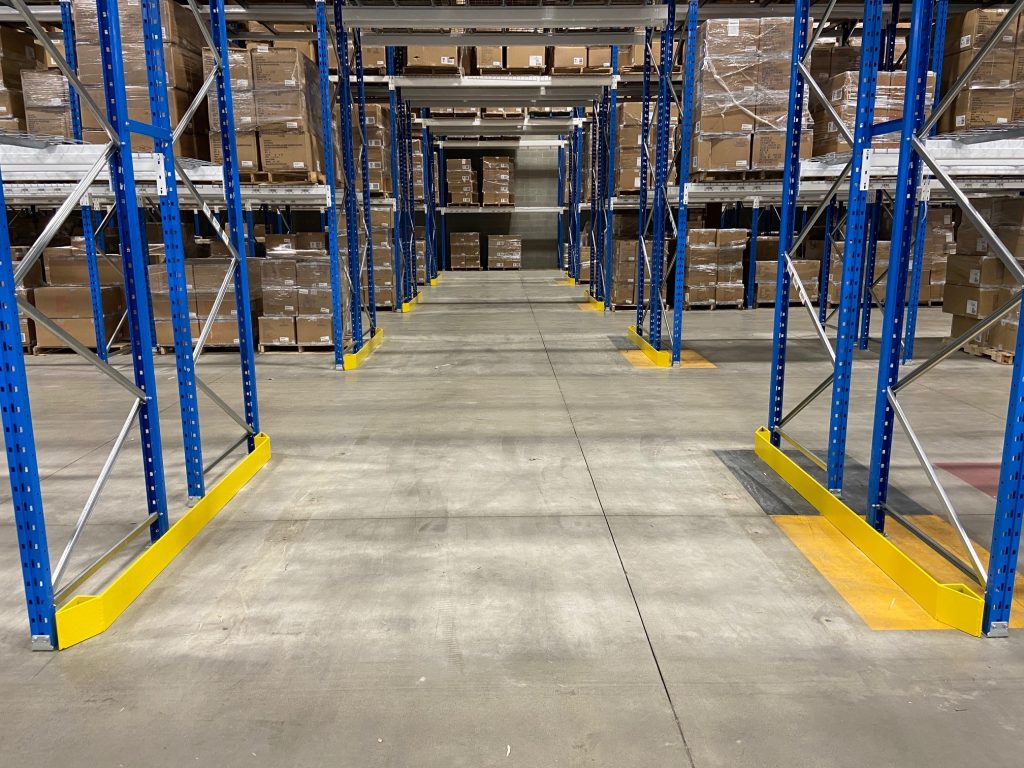 Knock Down Bolted Single Selective Pallet Racking Project