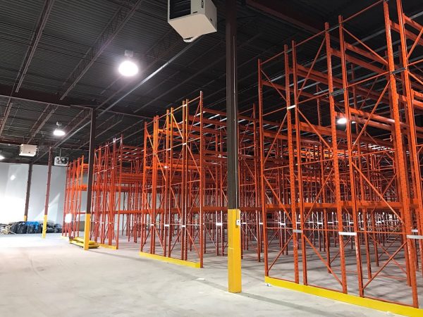 Double Deep Pallet Racking Project Mississauga - Space Aid