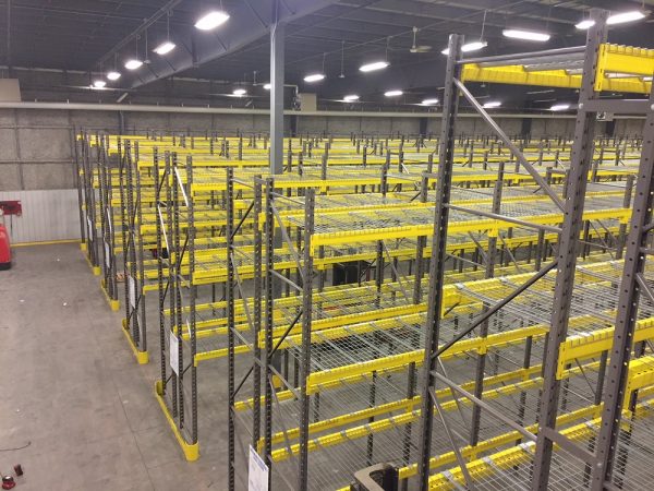 VNA Pallet Racking Project (Alberta) - Space Aid Manufacturing
