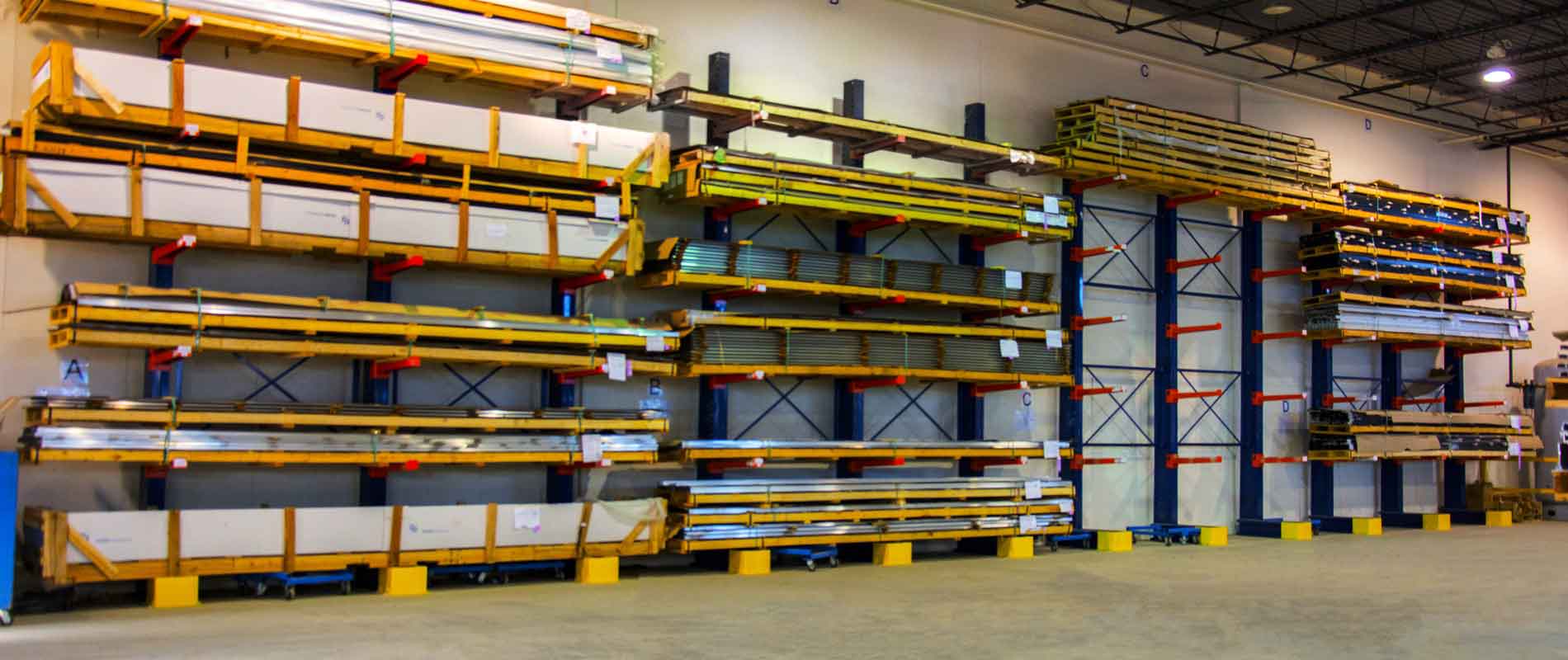 space aid banner csg slider c Cantilever Racking