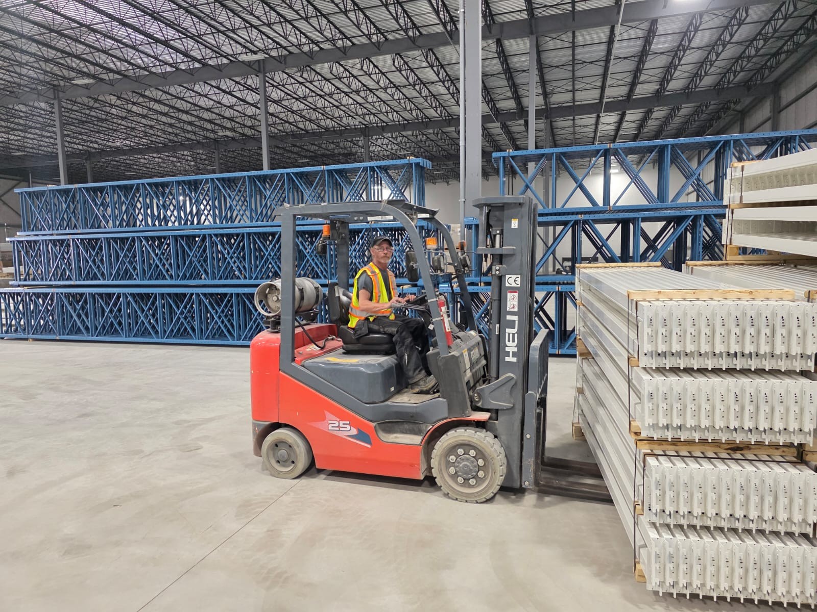 1 1 Pushback Racking Project – 5 Deep (Brampton)