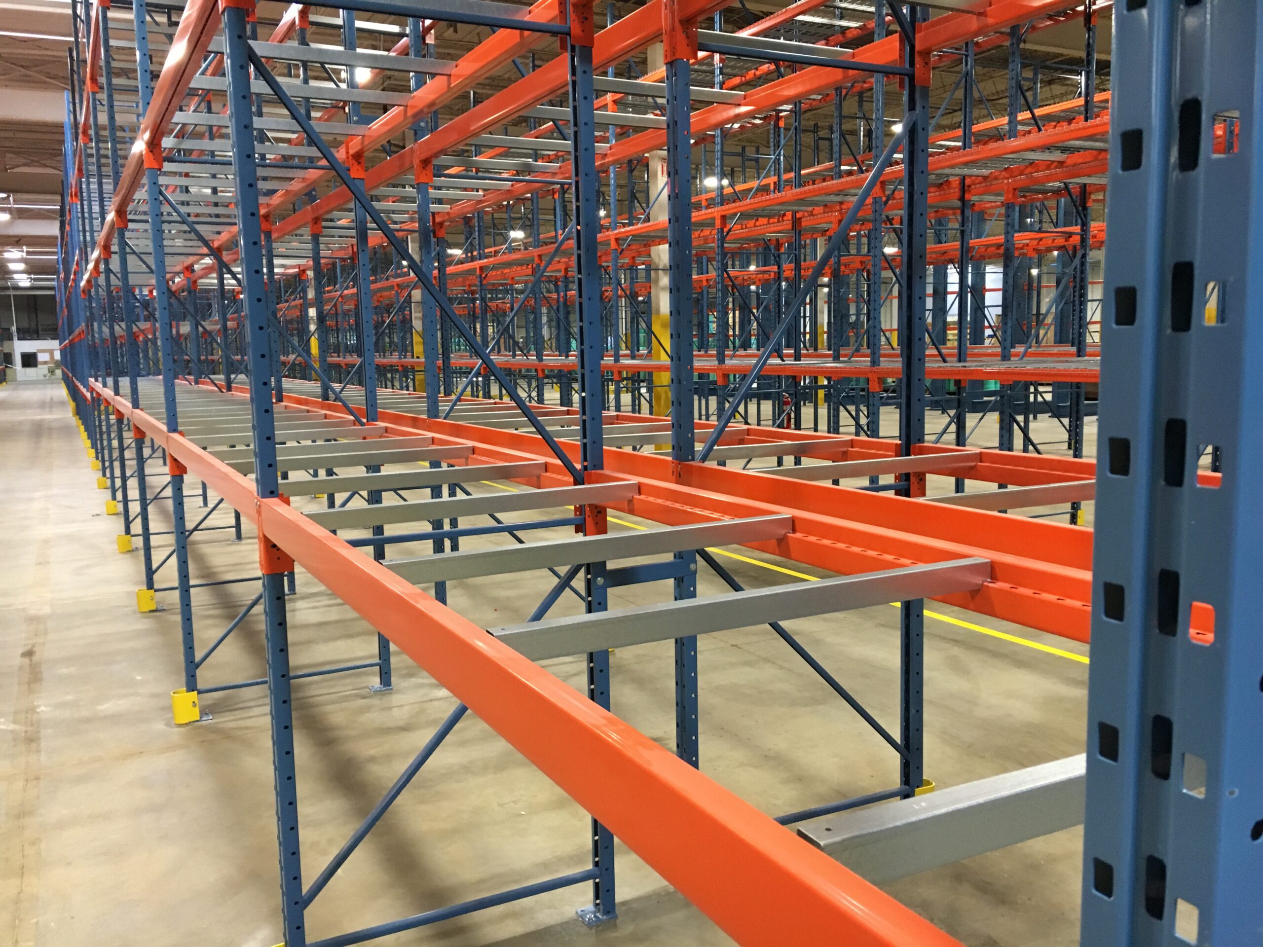 IMG 6633 scaled Pushback Racking Project – 5 Deep (Brampton)